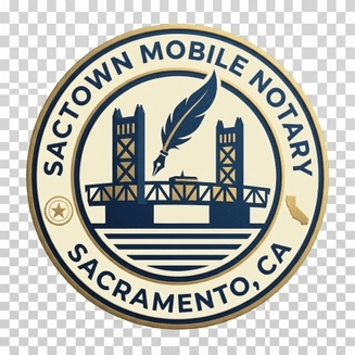 SacTown Mobile Notary seal